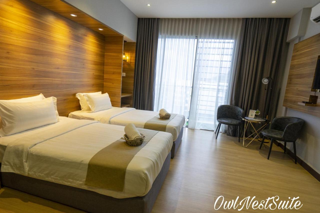Owl Nest Suite' At Aeropod Sovo โกตาคินาบาลู ภายนอก รูปภาพ