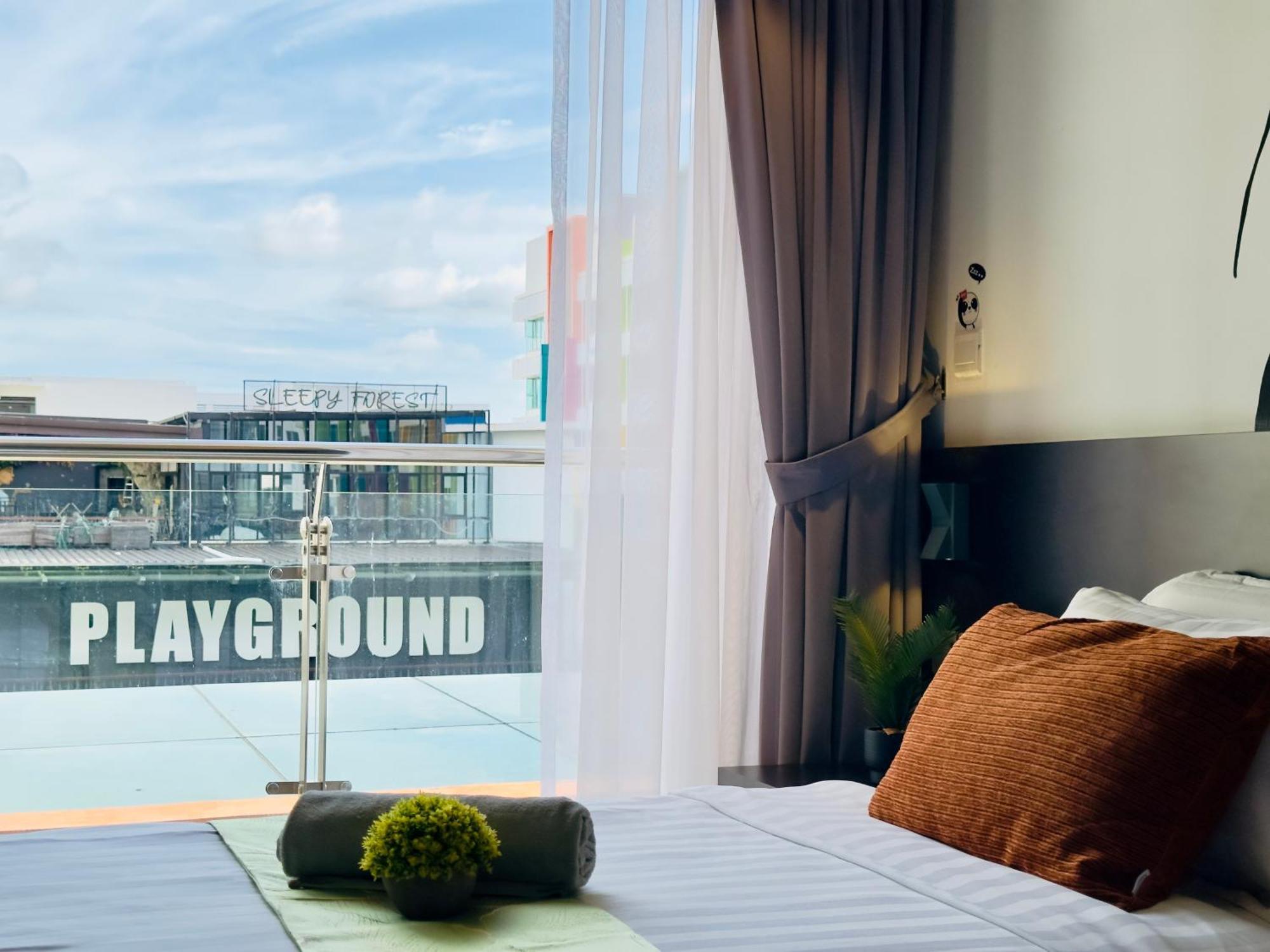 Owl Nest Suite' At Aeropod Sovo โกตาคินาบาลู ภายนอก รูปภาพ